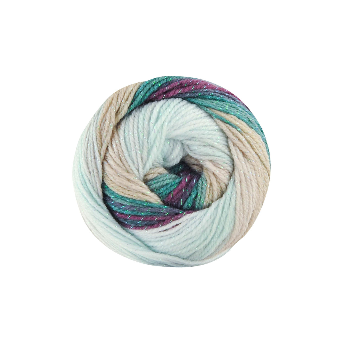 Papatya Batik Glitter, Pack of 5, 100g, 360m, 3% polyester, 97% Acrylic