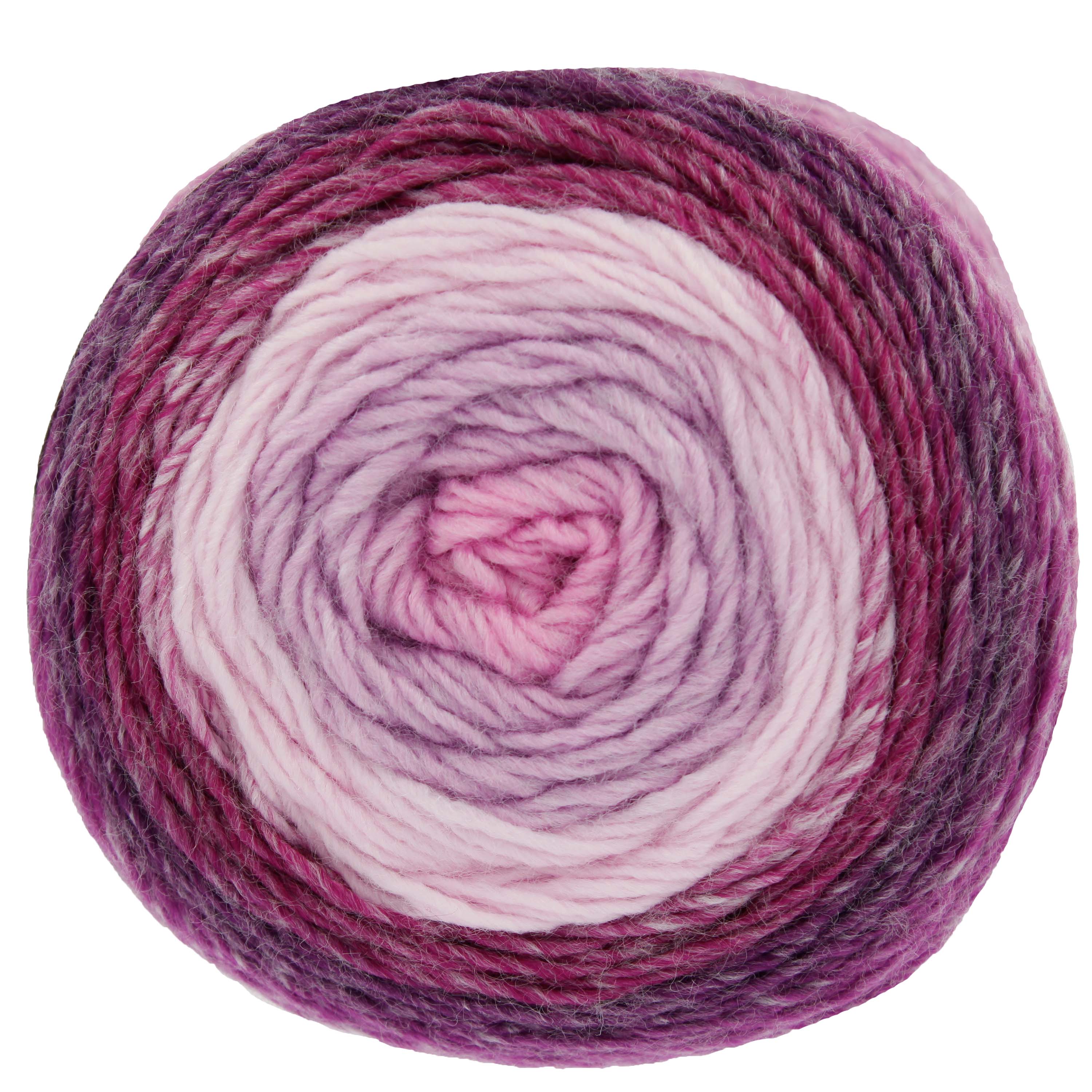 King Cole YARN CAKES CURIOSITY Knitting Yarn - Purple Haze