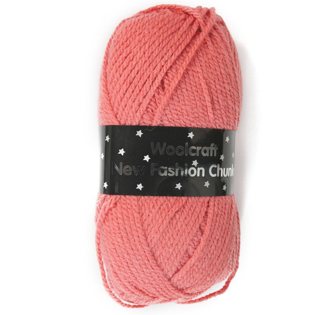 Woolcraft / New fashion chunky Knitting Yarn / Wool - 100g - Pumpkin