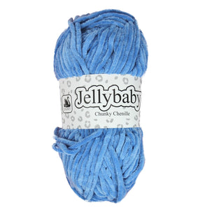 Cygnet JELLYBABY Supersoft Chenille Chunky Knitting Crochet / Yarn - 100g Ball - Ultramarine