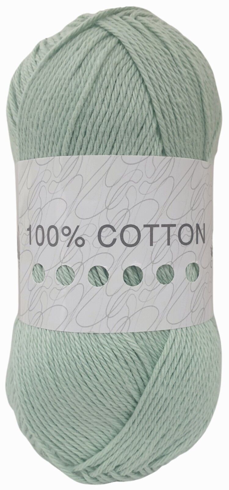 Cygnet 100% COTTON DK Knitting Yarn / Wool - 100g Double Knit Ball - Lemon Grass