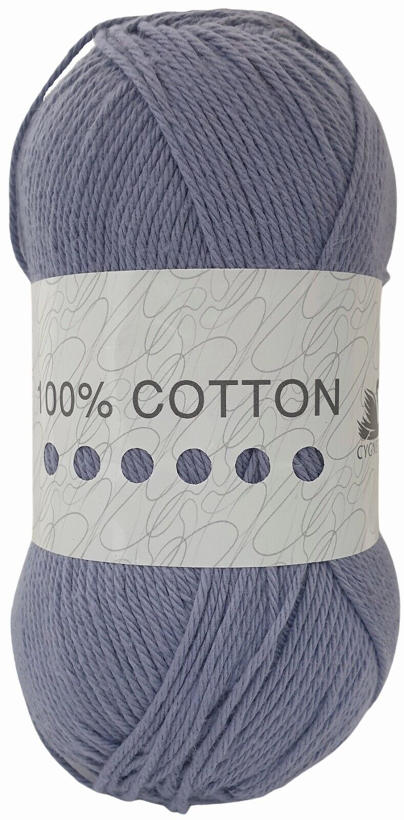 Cygnet 100% COTTON DK Knitting Yarn / Wool - 100g Double Knit Ball - Pansy