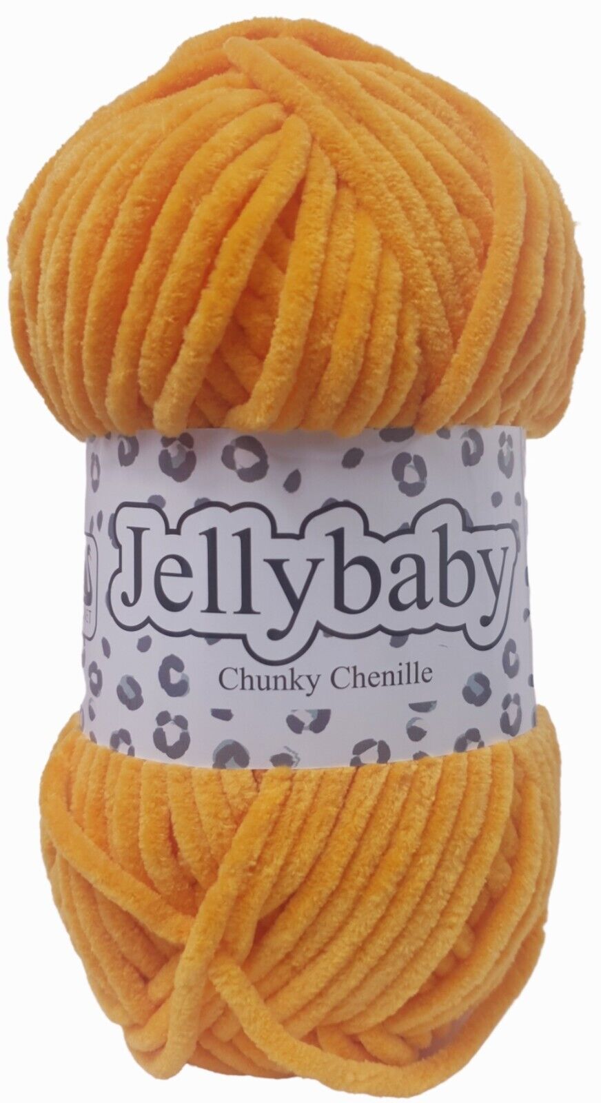 Cygnet JELLYBABY Supersoft Chenille Chunky Knitting Crochet / Yarn - 100g Ball - Butterscotch