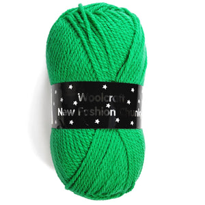 Woolcraft / New fashion chunky Knitting Yarn / Wool - 100g - Island Green