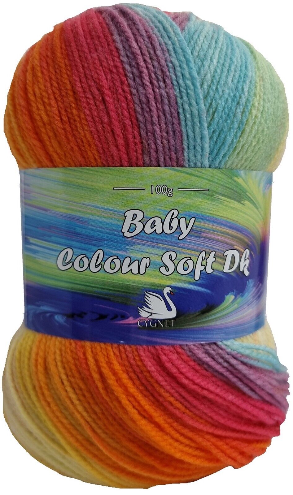 Cygnet BABY COLOUR SOFT DK Knitting Yarn / Wool - 100g - Honey Wiggles