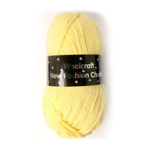 Woolcraft / New fashion chunky Knitting Yarn / Wool - 100g - Butterscotch