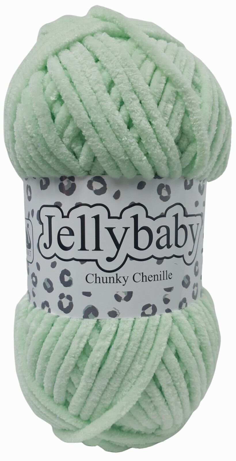 Cygnet JELLYBABY Supersoft Chenille Chunky Knitting Crochet / Yarn - 100g Ball - Mint Tea