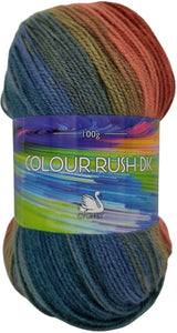 Cygnet COLOUR RUSH DK Knitting Yarn / Wool - 100g Double Knit Ball - Breeze