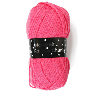 Woolcraft / New fashion chunky Knitting Yarn / Wool - 100g - Lipstick
