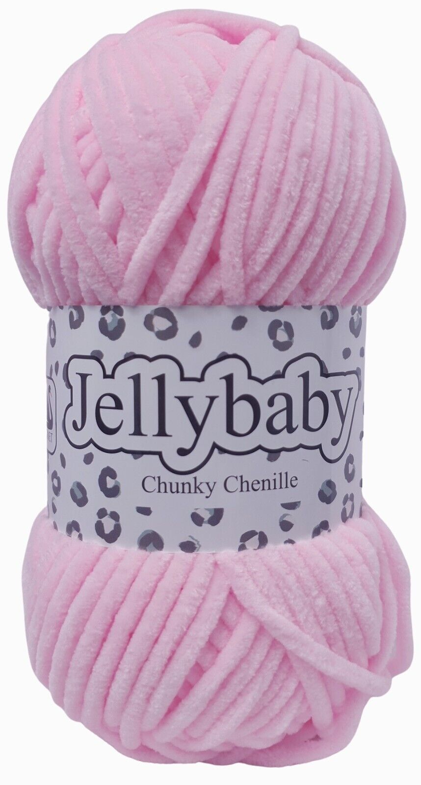 Cygnet JELLYBABY Supersoft Chenille Chunky Knitting Crochet / Yarn - 100g Ball - Blush