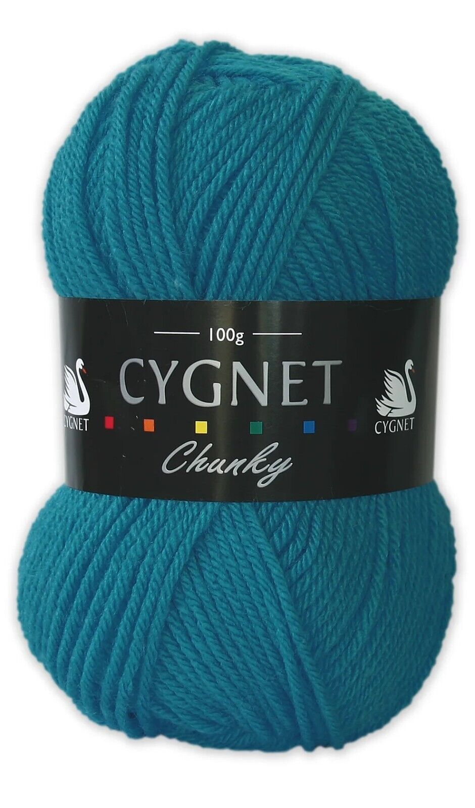 Cygnet CHUNKY Knitting Yarn / Wool - 100g Chunky Knit Ball - Turquoise