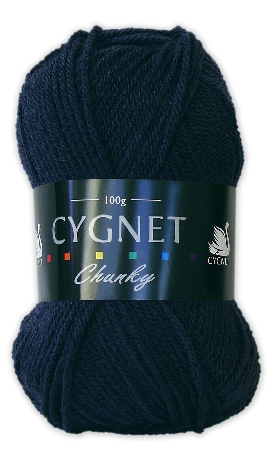 Cygnet CHUNKY Knitting Yarn / Wool - 100g Chunky Knit Ball - Navy
