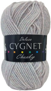 Cygnet CHUNKY Knitting Yarn / Wool - 100g Chunky Knit Ball - Oyster