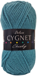 Cygnet CHUNKY Knitting Yarn / Wool - 100g Chunky Knit Ball - Seafoam