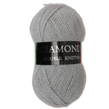 Load image into Gallery viewer, Woolcraft DIAMONDS TINSEL New Fashion Knitting Yarn / Wool - 100g Ball - Silver
