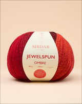 SIRDAR JEWELSPUN OMBRE ARAN - 400G - 1000m - 100% Acrylic