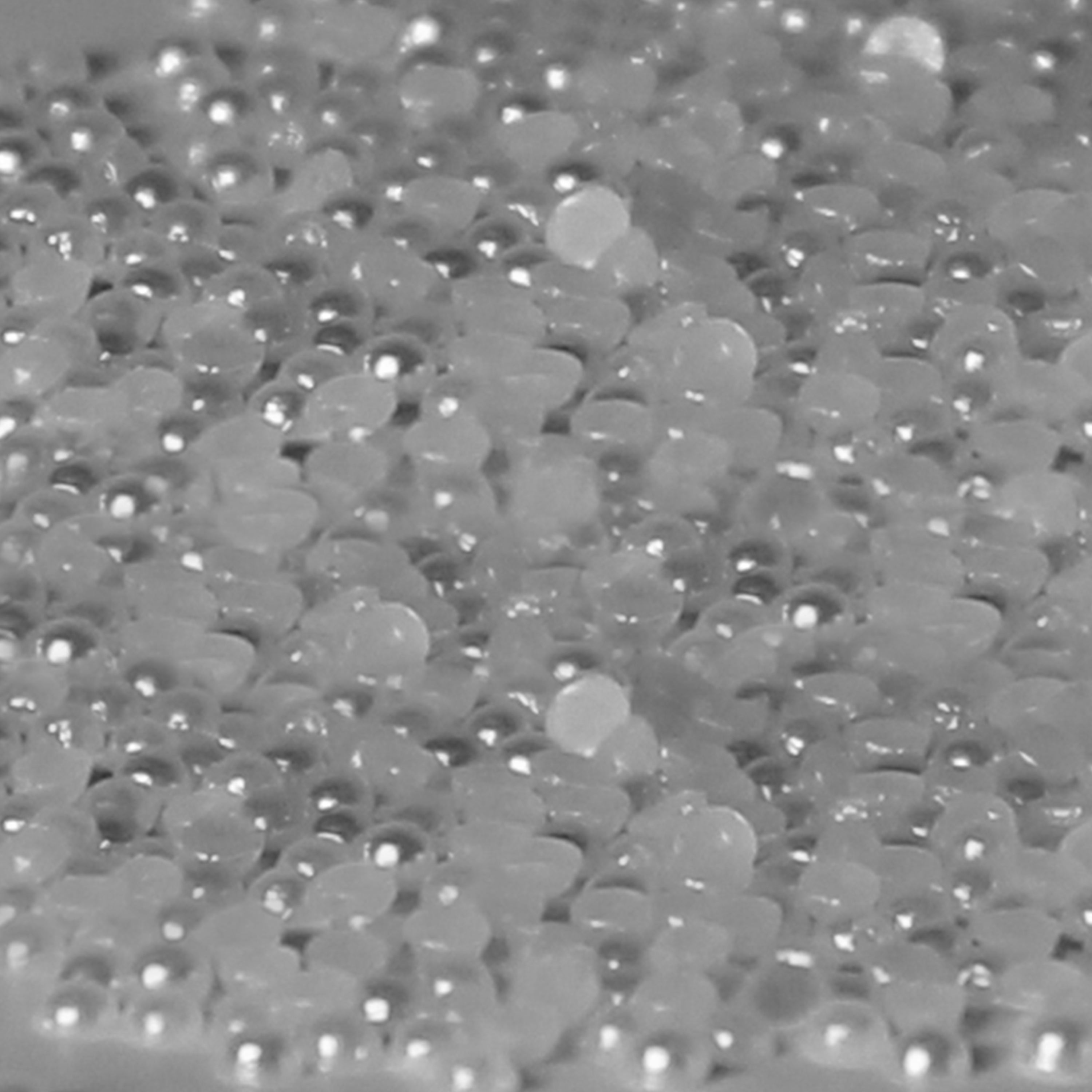 1mm x 300 White Pearl Loose Flat Back Diamante's