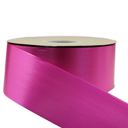 90m x 2" Roll Florist Ribbon - Cerise