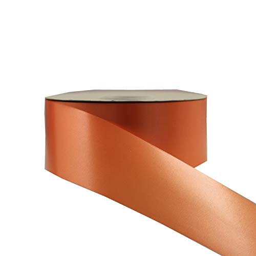 90m x 2" Roll Florist Ribbon - Orange