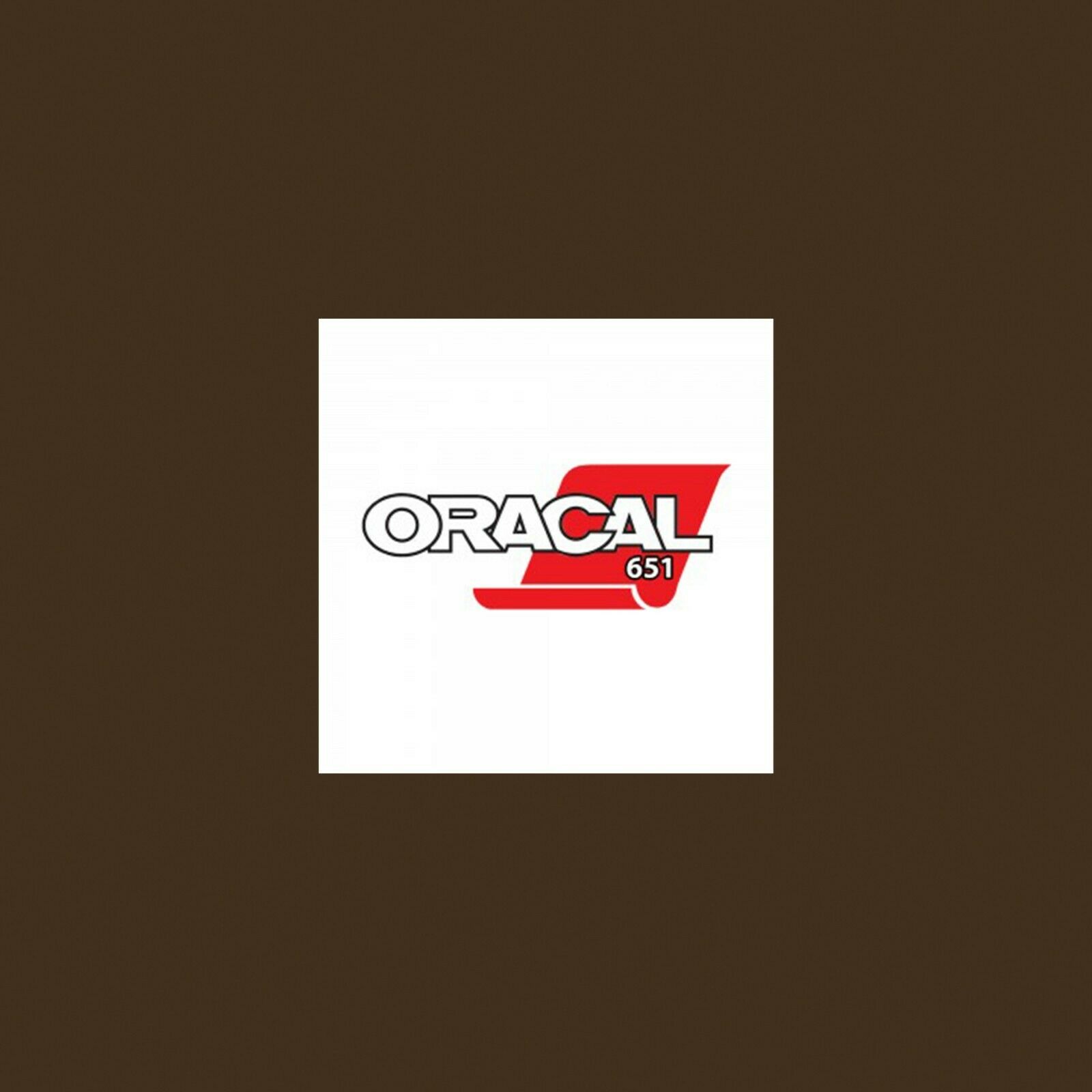 Oracal 651 Gloss A4 Sheet - Brown