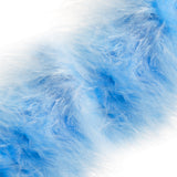 Marabou Swansdown Feather Trim - Blue