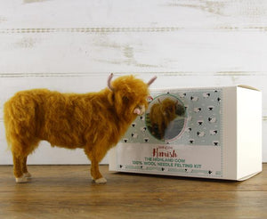 Cow - Hamish Highland - Felting Kit World Of Wool