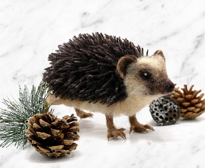 Hedgehog - Hugo - Felting Kit - World Of Wool