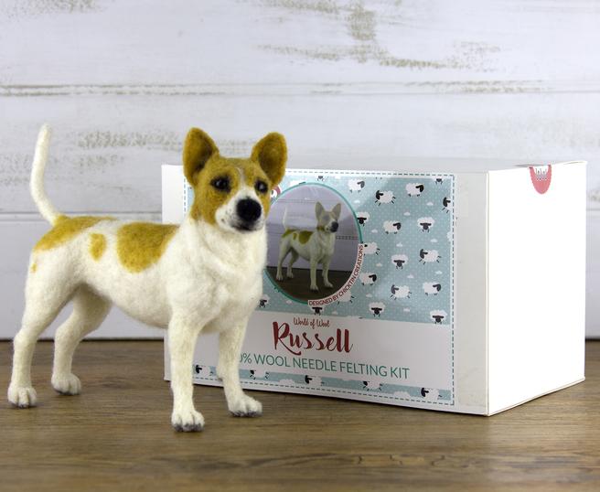 Jack Russel - Russel - Felting Kit - World Of Wool