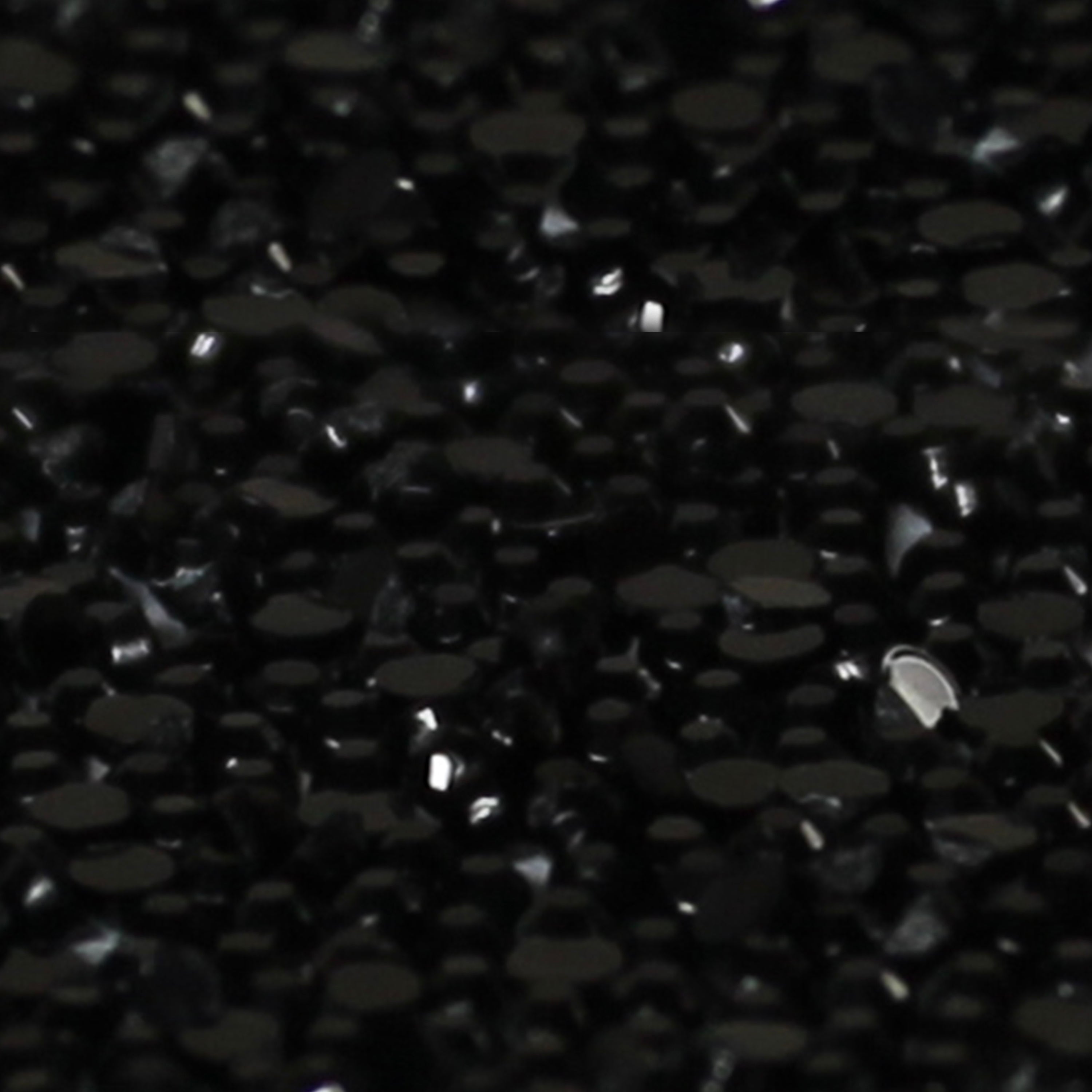 1mm x 300 Black Loose Flat Back Diamante's