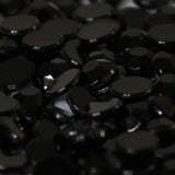 200 - 5mm Black Loose Flat Back Diamante