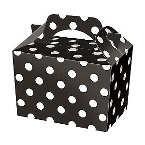 Black Polka Dot Party Boxes