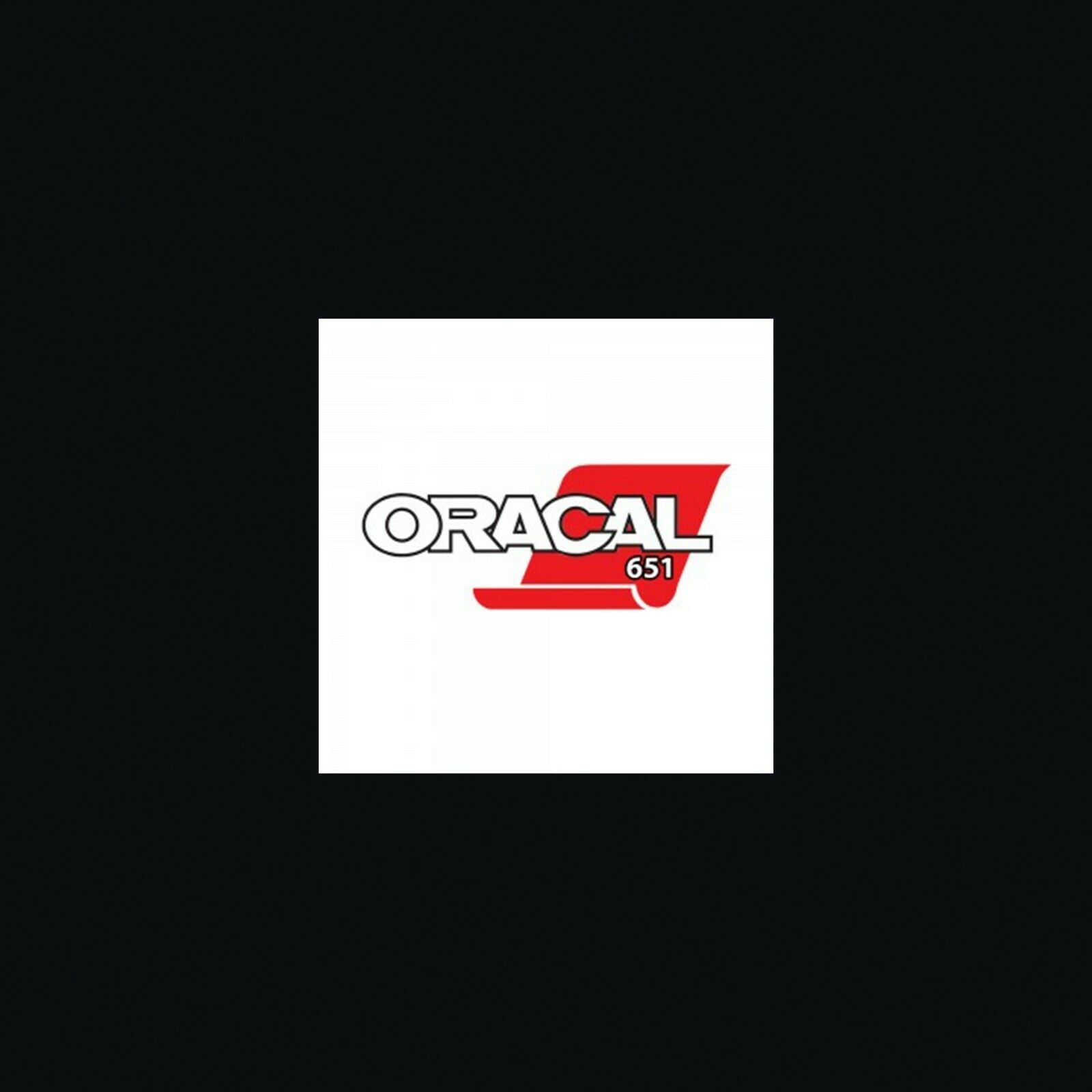 Oracal 651 Matte A4 Sheet - Black