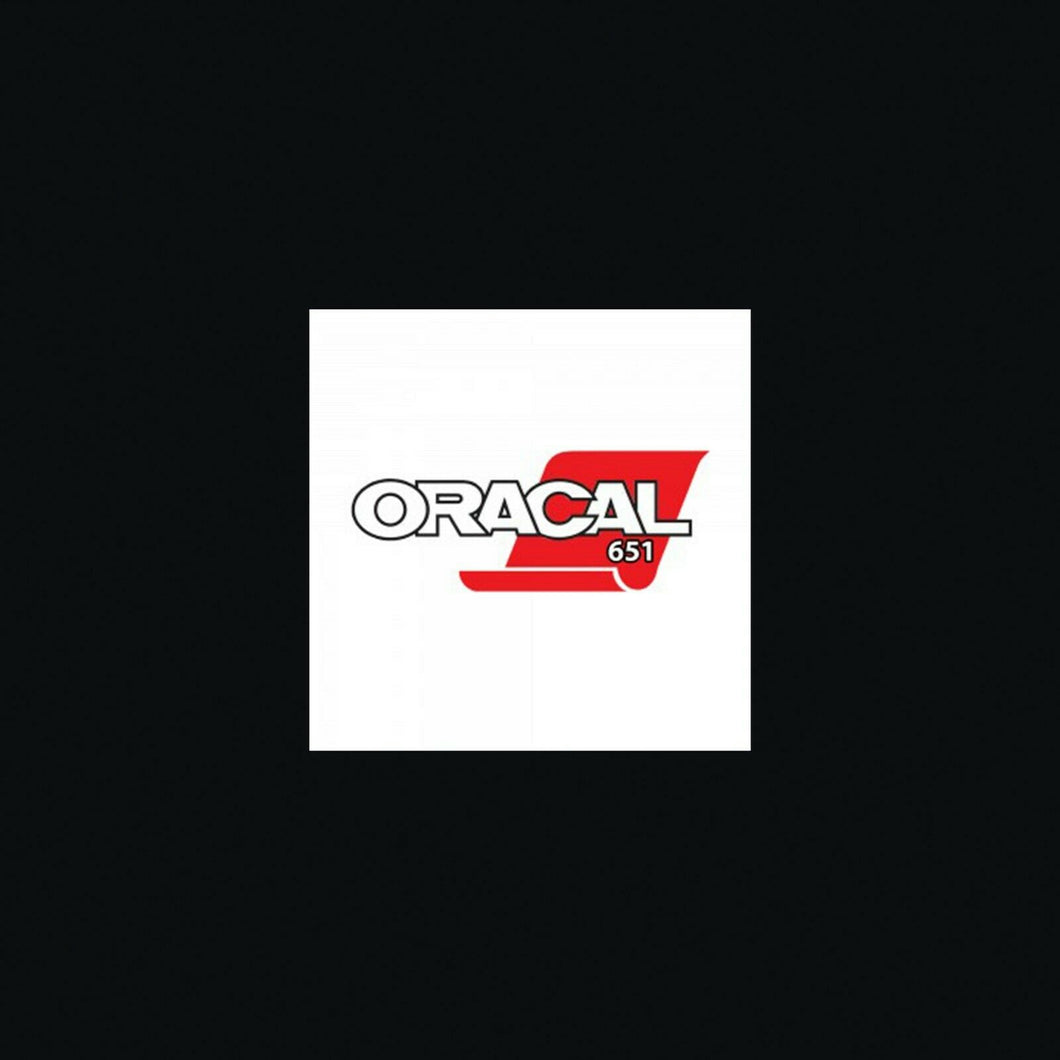Oracal 651 Gloss A4 Sheet - Black