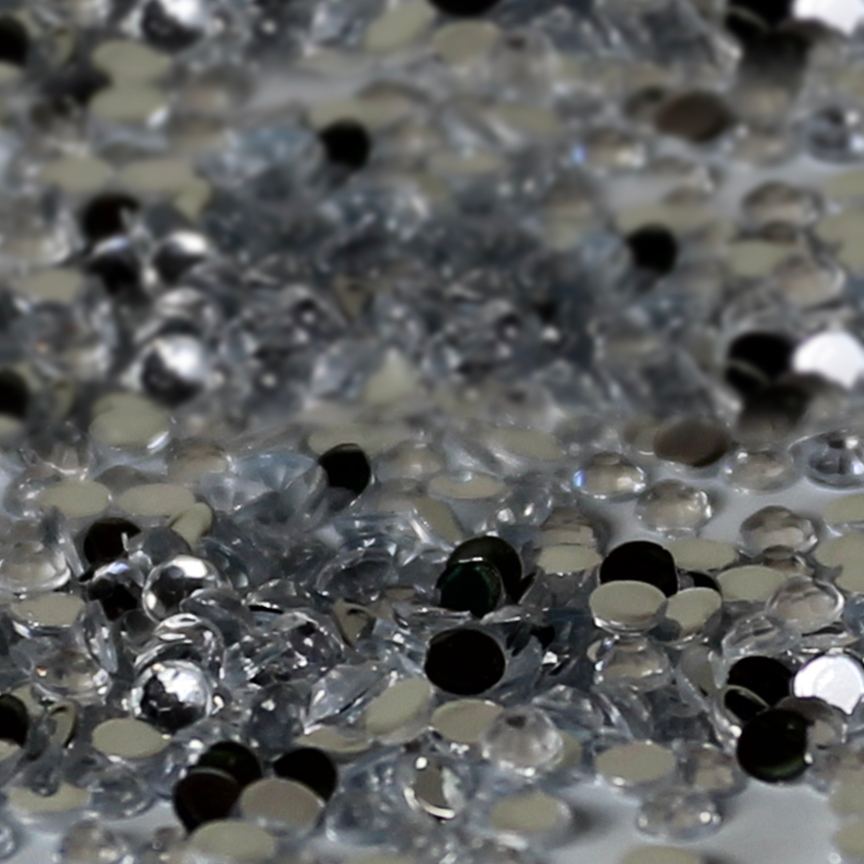 2mm x 300 Clear Loose Flat Back Diamante's