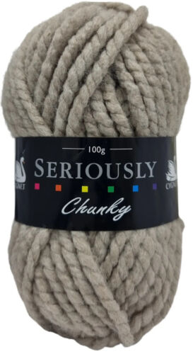 Cygnet SERIOUSLY CHUNKY Plains - Fawn 711 Knitting Yarn
