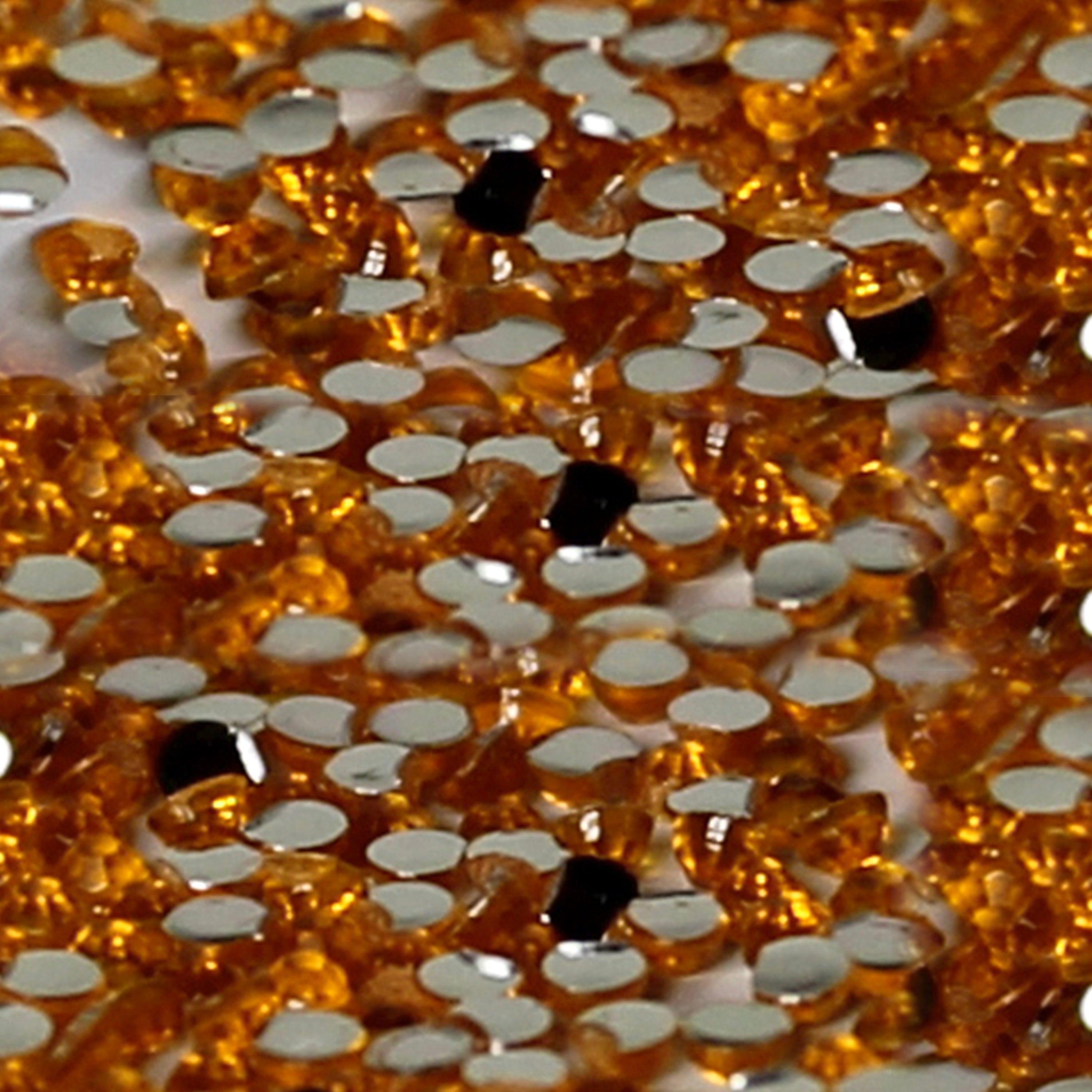 1mm x 300 Gold Loose Flat Back Diamante's