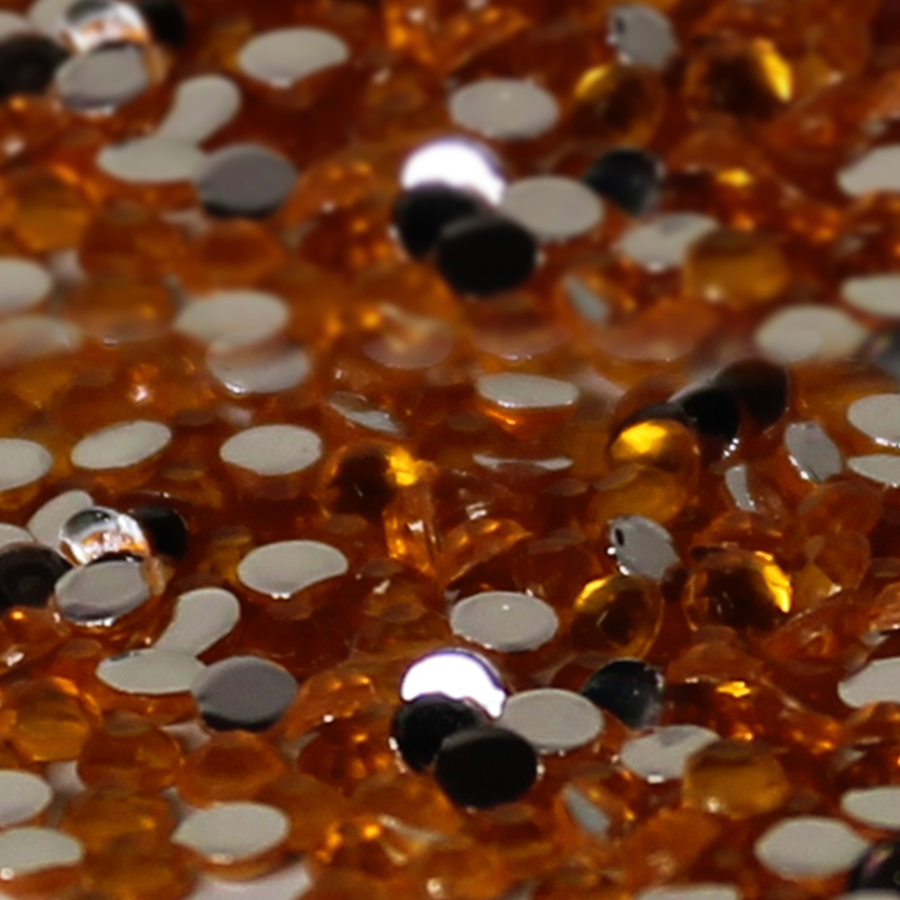 2mm x300 Gold Loose Flat Back Diamante's