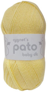 Cygnet BABY Pato DK Knitting Yarn Lemon 798