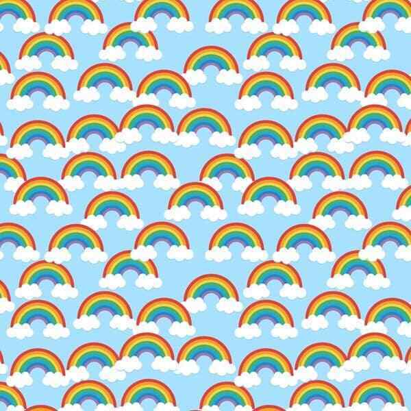 Mini Rolls Patterns - Siser EasyWeed 500mm x 300mm - Lucky Rainbow