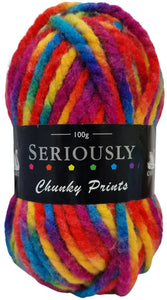 Cygnet SERIOUSLY CHUNKY Prints - Macaw 203 Knitting Yarn