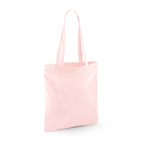 Pastel Pink  Cotton Tote Bag