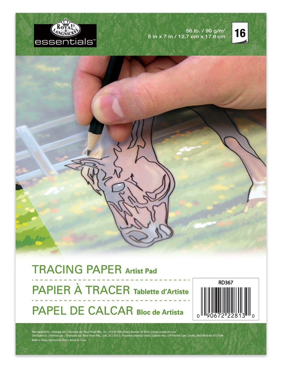 Royal & Langnickel 5" x 7" Artist Pad - Tracing Paper RD367