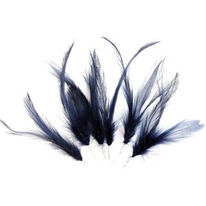 Navy Narrow Feathers