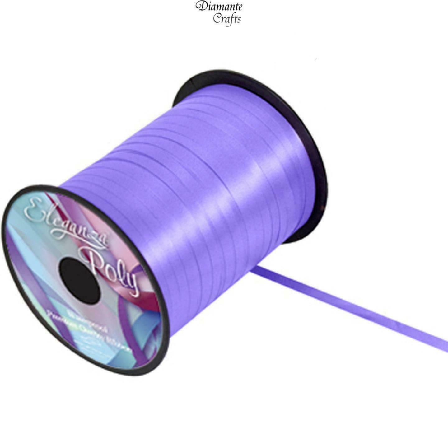 450m / 500 yards Curling 5mm Ribbon - Wrapping Balloon - Full Roll - Lavender