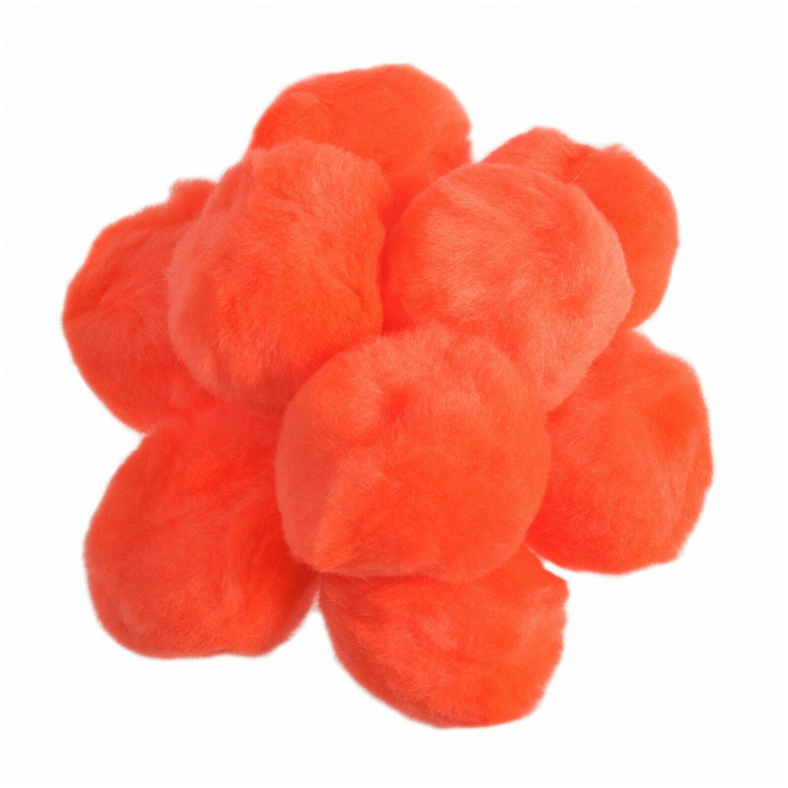 50mm Pom Poms 5cm - Orange