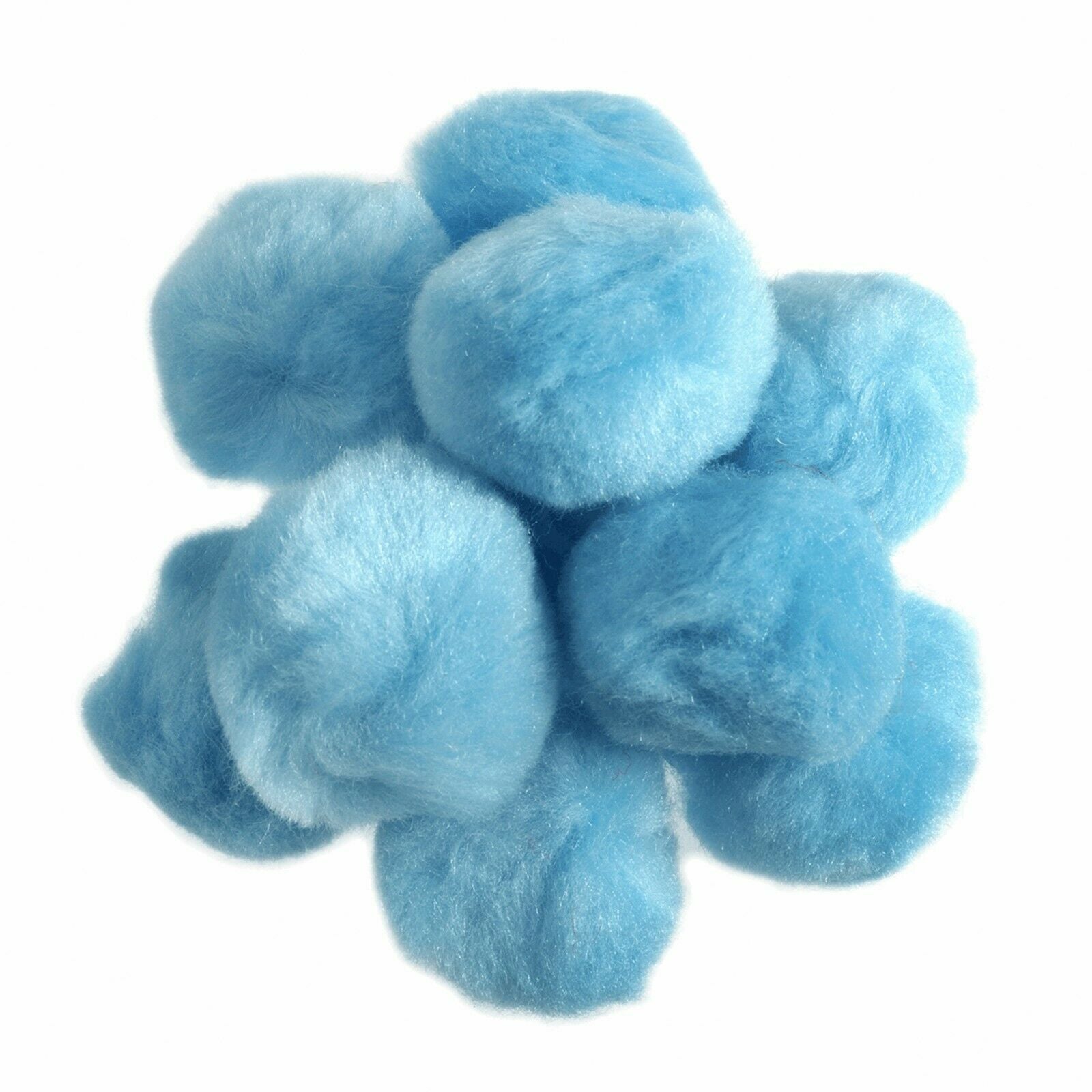 35mm Pom Poms 3.5cm - Baby Blue