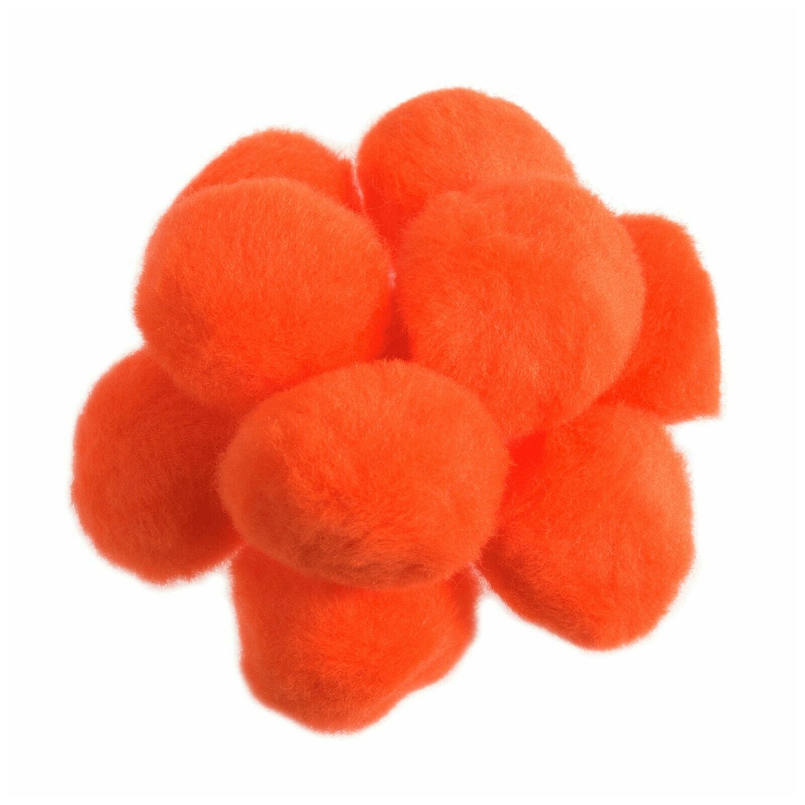 35mm Pom Poms 3.5cm - Orange