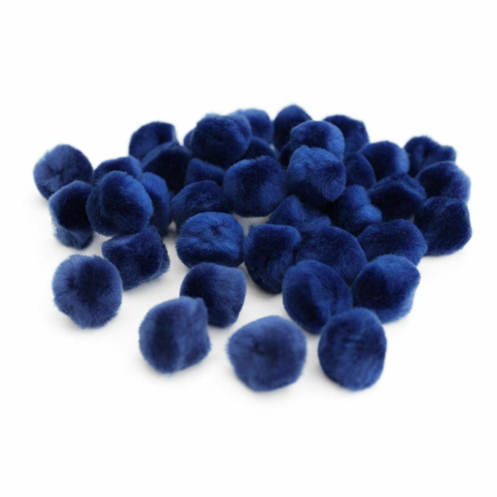25mm Pom Poms 2.5cm - Royal Blue