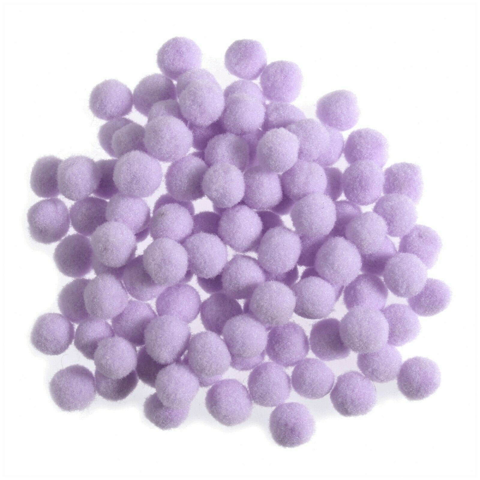 7mm Pom Poms 0.7cm - Lilac 100 Pack