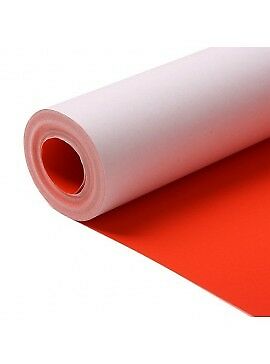Poster Paper Rolls - 76cm x 10m - Non Toxic Display Paper - Fire Orange
